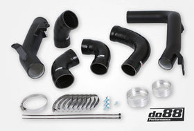 do88 Volvo S60 V60 XC60 V90 S90 XC90 SPA Pressure Pipes Petrol do88 Intercooler Black Hoses