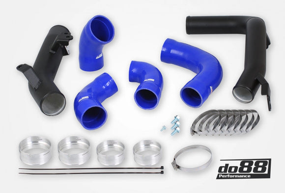 do88 Volvo S60 V60 XC60 V90 S90 XC90 SPA Pressure Pipes T8 Petrol OEM Intercooler Blue Hoses