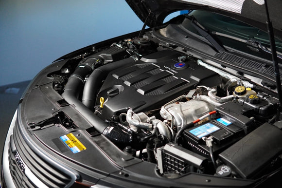 do88 SAAB 9-5 2.8t V6 10-11 Pressure Pipes w/Blue Hoses