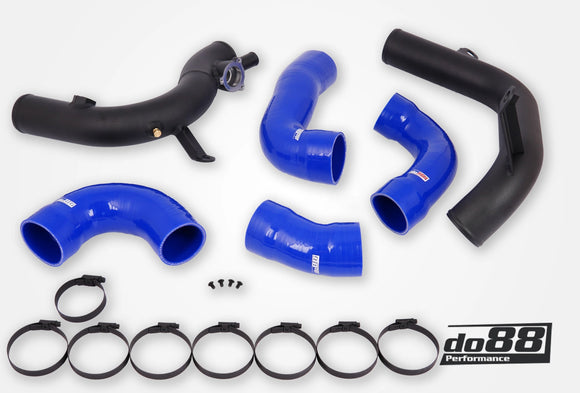 do88 VAG 2.0 TSI EA888 Gen4 (300hp+) do88 Intercooler Pressure Pipes Blue Hoses