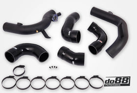 do88 VAG 2.0 TSI EA888 Gen4 (300hp+) OEM Intercooler Pressure Pipes Black Hoses