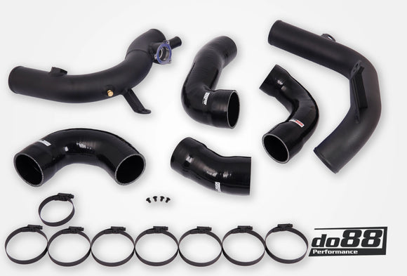 do88 VAG 2.0 TSI EA888 Gen4 (300hp+) OEM Intercooler Pressure Pipes Black Hoses