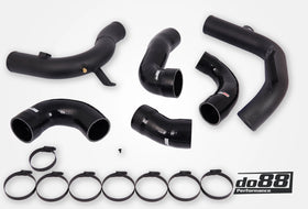 do88 VAG 2.0 TSI EA888 Gen4 (245hp) do88 Intercooler Pressure Pipes Black Hoses