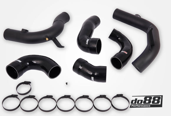 do88 VAG 2.0 TSI EA888 Gen4 (245hp) do88 Intercooler Pressure Pipes Black Hoses