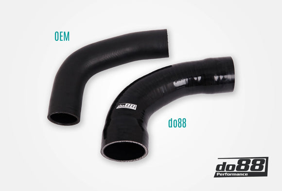 do88 Toyota Yaris GR Pressure Pipes for do88 Intercooler Black Hoses
