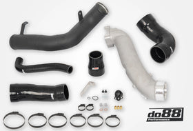 do88 Audi RS3 2.5T (8V)/TT RS 2.5T (8S) Charge Pipes (do88 Intercooler) - Black