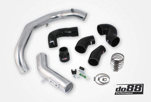 do88 Volvo S60/V70n Turbo Pressure Pipes Black Hoses 00-02 No BOV