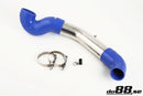 do88 Volvo S60R V70R 04-07 Lower Intercooler Pipe Blue-1
