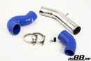 do88 Volvo S60R V70R 04-07 Lower Intercooler Pipe Blue-2