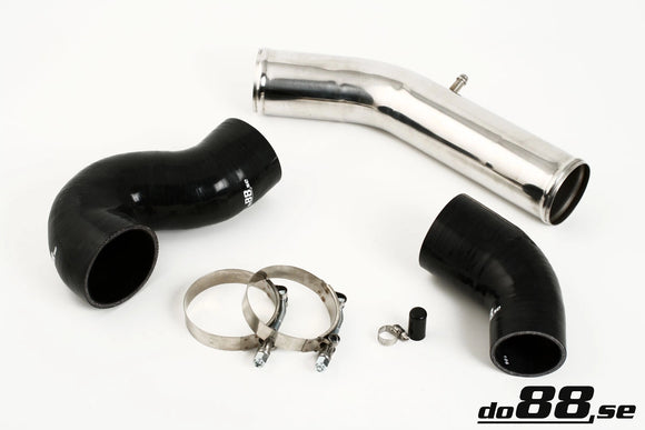 do88 Volvo S60R V70R 04-07 Lower Intercooler Pipe Black