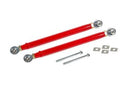 BMR 16-17 6th Gen Camaro Rear Double Adj. Rod Ends Toe Rods - Red-1