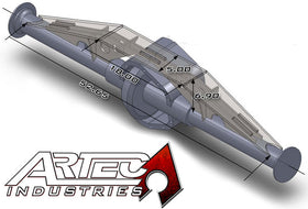 Artec Industries 74-85 Ford F-250 F-350 Dana 60 Rear Full-Width Truss - 0