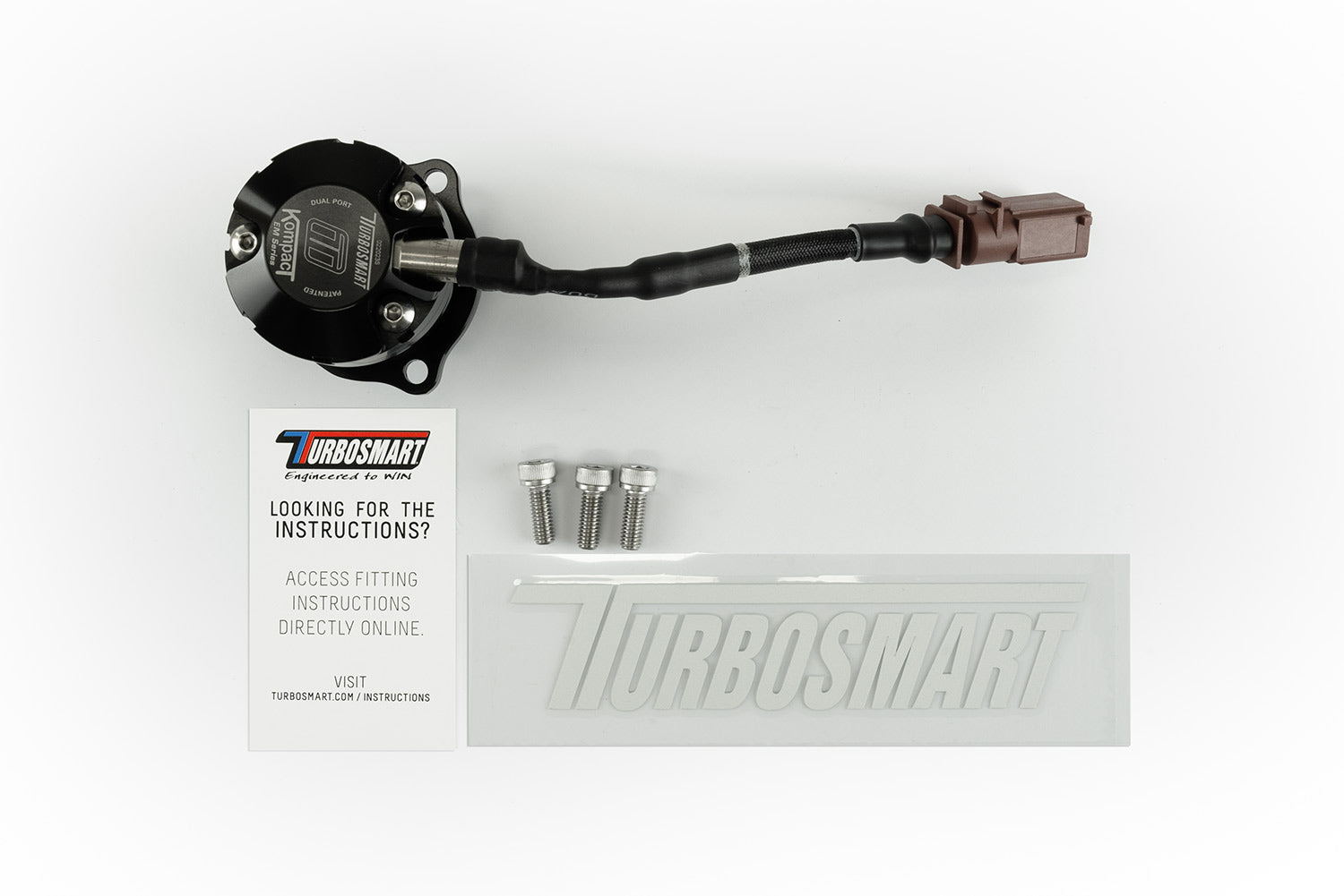 Turbosmart 15-21 Volkswagen GTI/Golf R MK7 Kompact EM Plumb Back VR1 Diverter Valve - 0