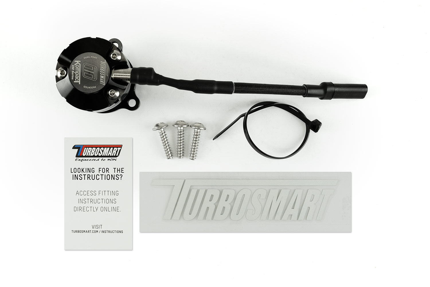 Turbosmart BOV Kompact EM VR13 Dual Port - 2019 Ford Ranger 2.3L