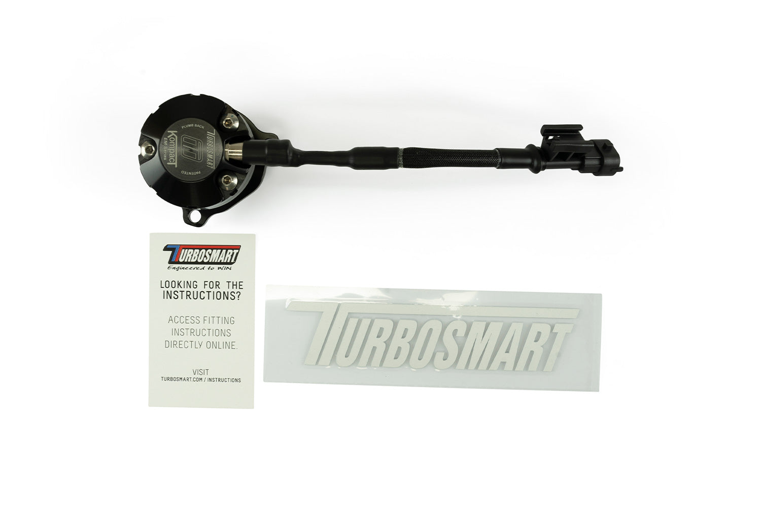 Turbosmart BOV Kompact EM Plumb Back VR3 - Jeep Wrangler JL 2.0 Turbo - 0