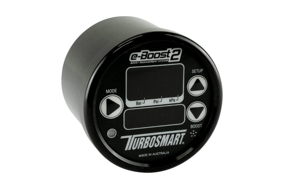 Turbosmart EB2 66mm Black Bezel Black Gauge Face Replacement Head Unit (Universal Part Number)