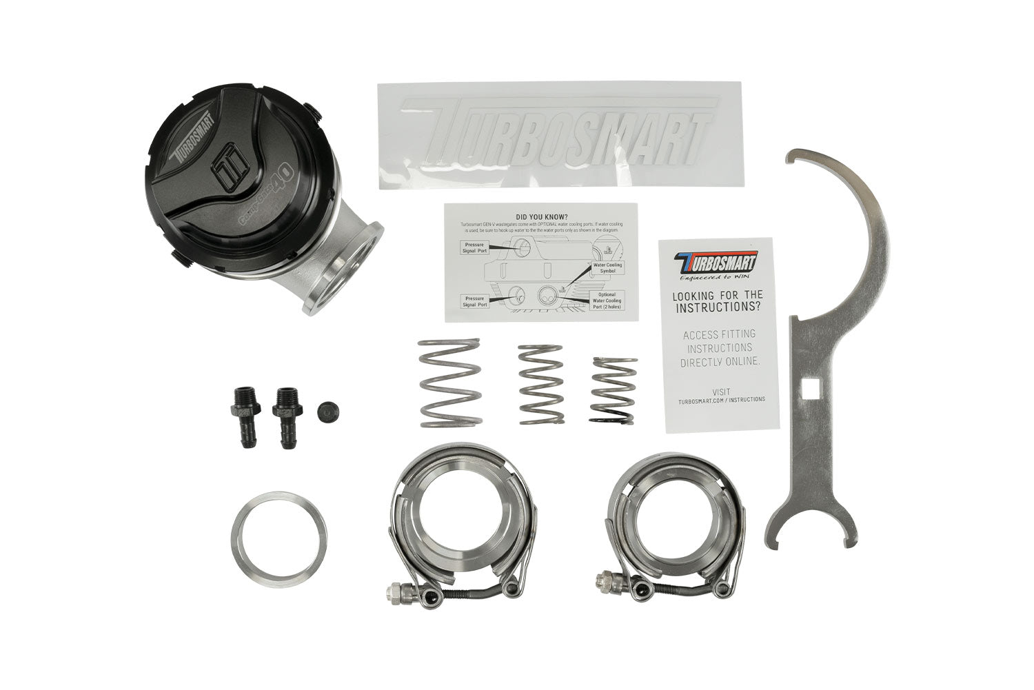 GenV CompGate40 External Wastegate 14psi (Sleeper) - 0