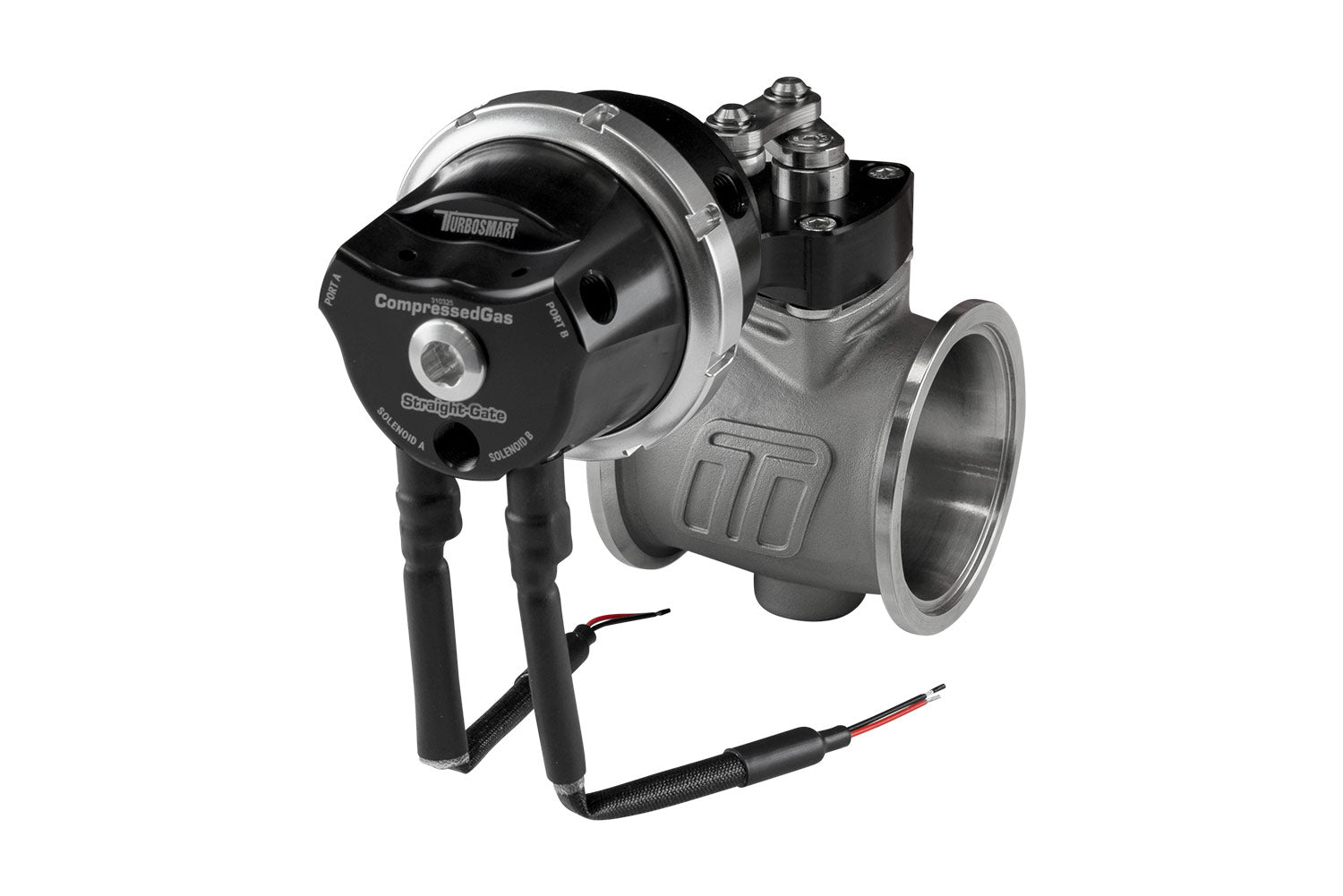 Compressed Gas (CO2) StraightGate50 – Inbuilt Solenoids – 7PSI Black (Control In Cap CO2 Boost Control)