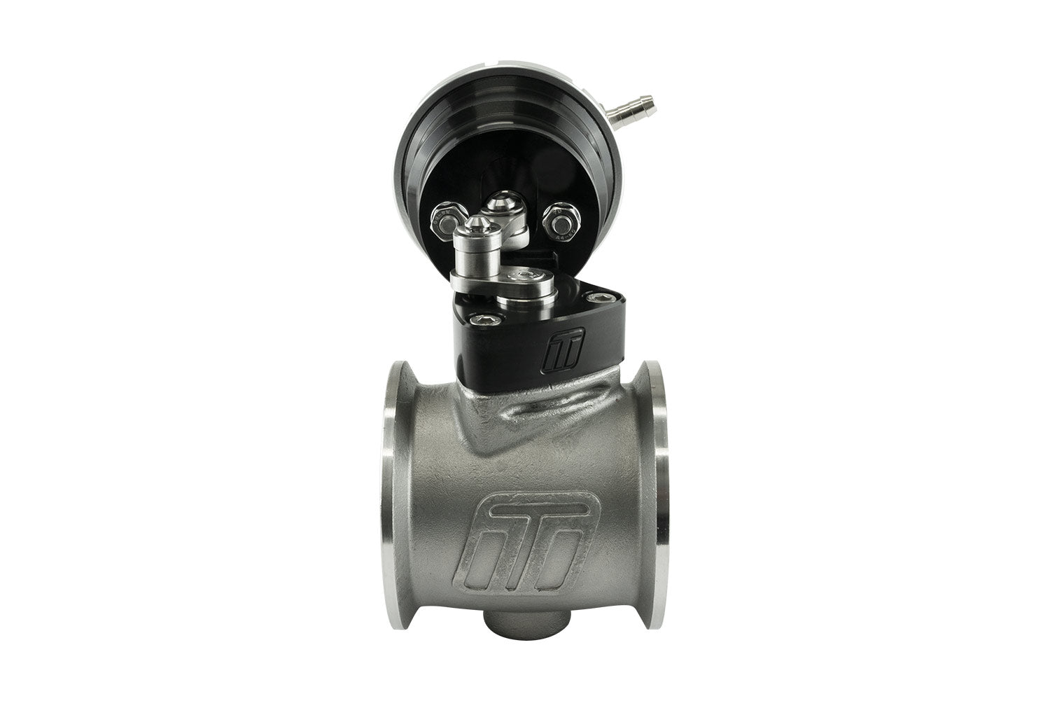 Pneumatic Straight Gate 6psi External Wastegate (Black)