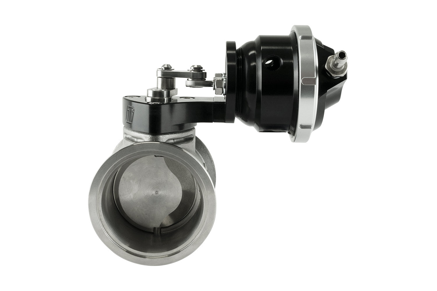 Pneumatic Straight Gate 6psi External Wastegate (Black)