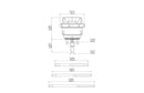 Turbosmart IWG Gen-V Borg Warner EFR Twin Port 14psi Black Wastegates-7