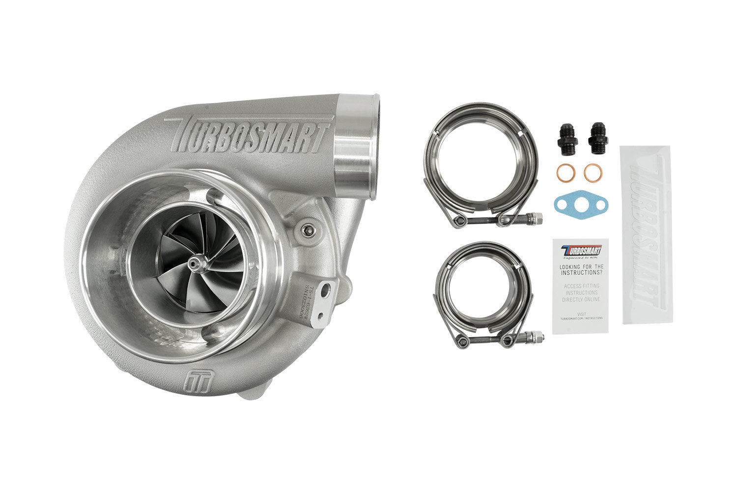 TS-1 Performance Turbocharger 6466 V-Band 0.82AR Externally Wastegated