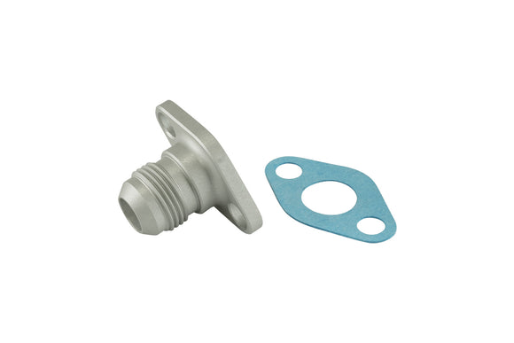Turbosmart 38.1mm 10AN Oil Drain - Silver