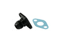 Turbosmart 38.1mm 10AN Oil Drain - Black-1