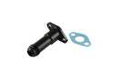 Turbosmart 38.1mm 10AN 75mm Extended Oil Drain - Black-1