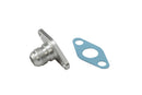 Turbosmart 50.8mm 10AN Oil Drain - Silver-1