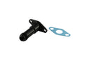 Turbosmart 50.8mm 10AN 75mm Extended Oil Drain - Black-1