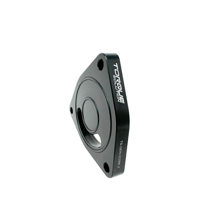 Torque Solution V2 Blow Off BOV Sound Plate (Black): Multiple Applications