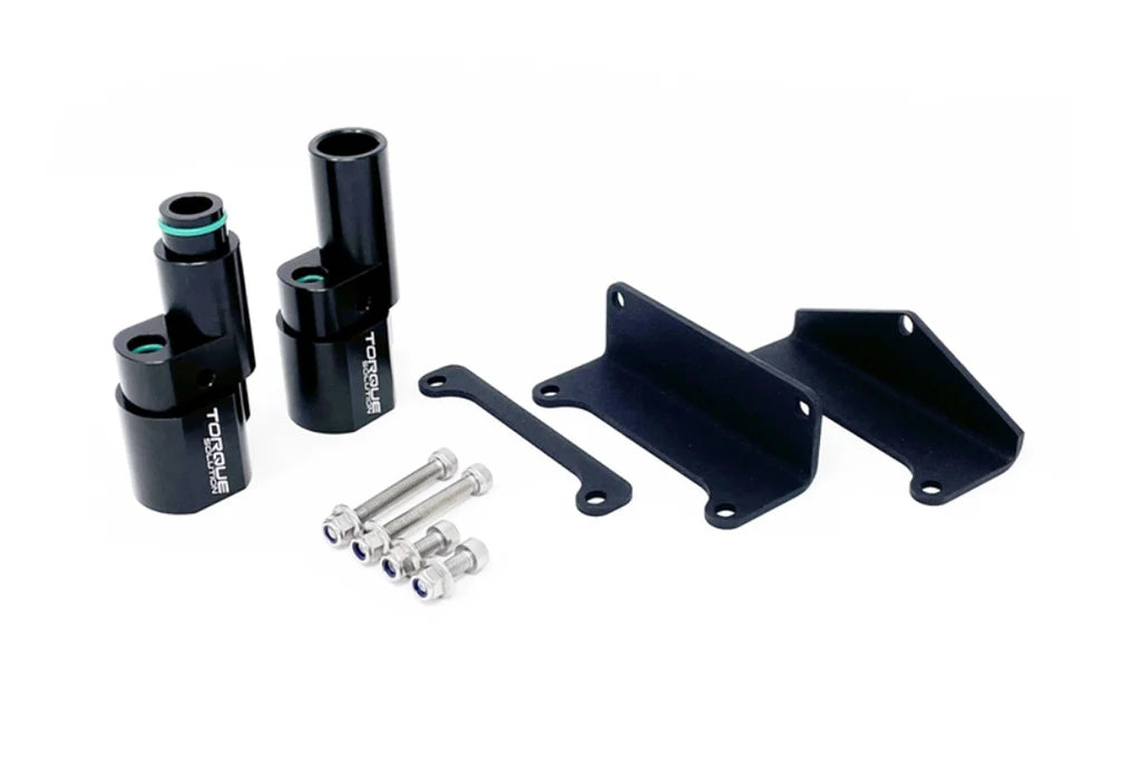 Torque Solution Billet Dual Pass Flex Fuel Sensor Bracket