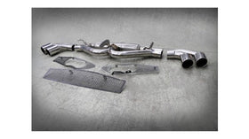 TUBI 4C QUAD TIPS EXHAUST SYSTEM WITH EXCU AND GRIDS - 0