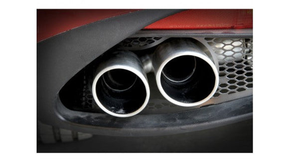 TUBI 4C QUAD TIPS EXHAUST SYSTEM WITH EXCU AND GRIDS