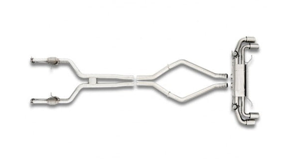 TUBI GIULIA QUADRIFOGLIOLOUD REAR EXHAUST