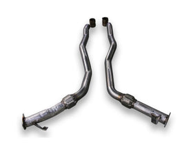 TUBI RS4 B9 FRONT EXHAUST PIPES KIT