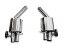 TUBI RS6 & RS7 C7 MUFFLERS KIT-1