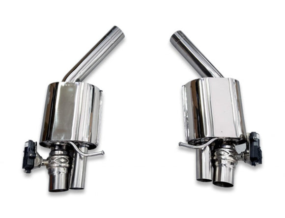 TUBI RS6 & RS7 C7 MUFFLERS KIT