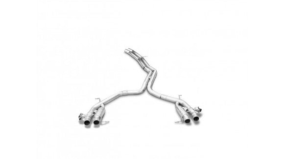 TUBI RS6 C8 MUFFLERS KIT