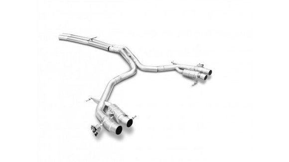 TUBI RS6 C8 MUFFLERS KIT