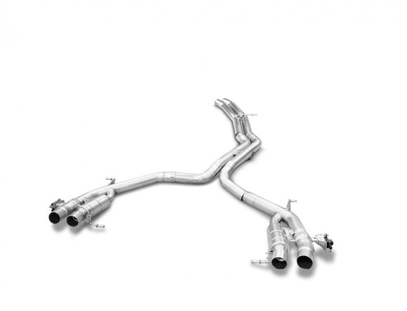RS6 C8 MUFFLERS KIT