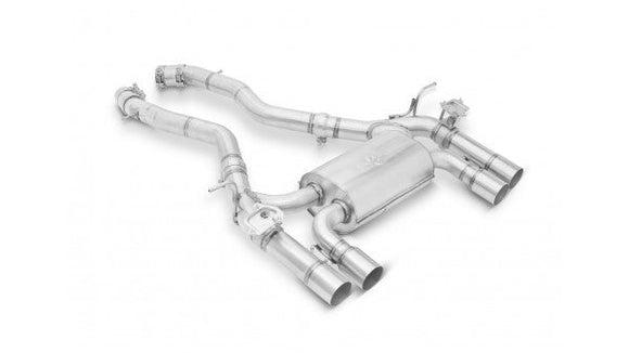TUBI M3 F80 & M4 F82 INCONEL EXHAUST w VALVES