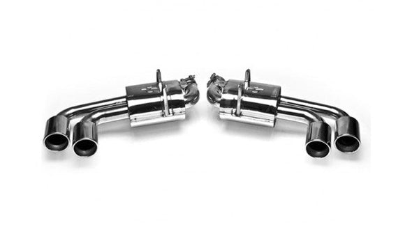 TUBI F430 DOUBLE MUFFLERS EXHAUST KIT NO VALVE