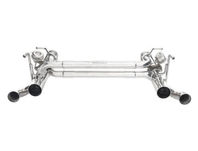 TUBI 488 GTB & SPIDER STRAIGHT PIPES 4 ENDS EXHAUST w VALVES