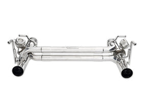 TUBI 488 PISTA & PISTA SPIDER STRAIGHT PIPES EXHAUST w VALVES