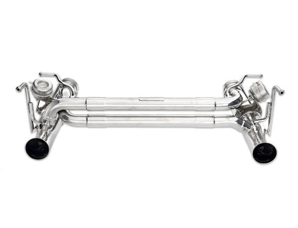 TUBI 488 PISTA & PISTA SPIDER INCONEL STRAIGHT PIPES EXHAUST w VALVES