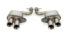 TUBI F599 NO VALVE EXHAUST IN TITANIUM