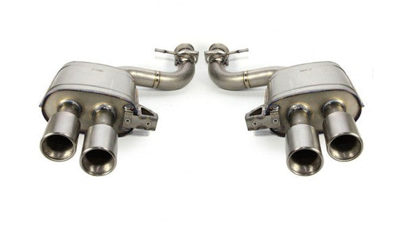 TUBI F599 NO VALVE EXHAUST IN TITANIUM