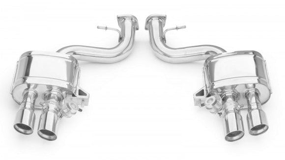 TUBI F599 EXHAUST CLASSIC TIPS WITH VALVES